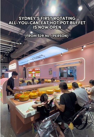 NEW - Sydney’s first rotating AYCE (all you can eat) hotpot buffet @Mr Hotpoter Australia Just opened on Thursday 4th February. Starting from only $29.90 per person. Halal meats (wagyu, beef, lamb, chicken) available 📍 Mr Hotpoter in Marrickville Metro #sydneybuffet #sydneyayce #allyoucaneat #hotpot #sydneyfood Best food, hotpot AYCE buffet in Sydney, Marrickville food, Sydney food, foodblogs