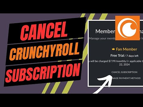 How To Cancel Your Cruncyroll Subscription - Full Guide