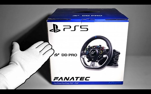 【讲究哥】开箱700美元PS5《GT赛车7》方向盘 Fanatec GT DD Pro | TheRelaxingEnd