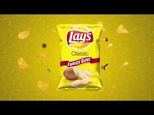 🥔 Crunch into Flavor! | Lay’s Chips Motion Graphic Ad 🎨✨