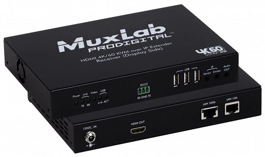 HDMI 4K/60 KVM Over IP Receiver, UTP - Muxlab