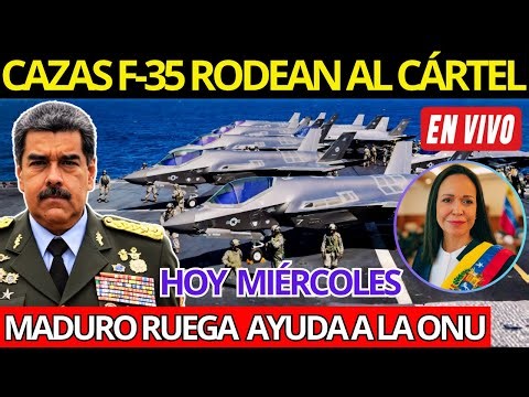 ¡ÚLTIMA HORA! MADURO RUEGA AYUDA A LA ONU TRAS ACTIVACIÓN DE F-35 POR TRUMP Y EL PENTÁGONO