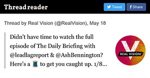 Thread by @RealVision on Thread Reader App