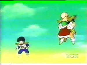 Frieza Second Form kills Krillin (Toonami Broadcast)