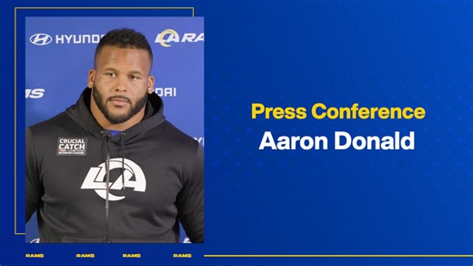 Aaron Donald talks facing Tom Brady, Leonard Floyd getting two sacks in Week 8