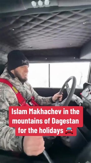 Islam Makhachev's Off-Roading Adventure in Dagestan