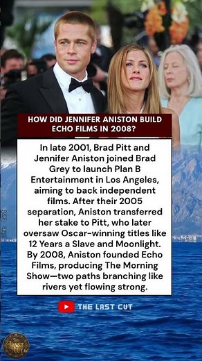 How Did Jennifer Aniston Build Echo Films In 2008
