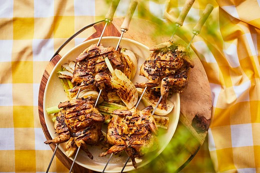 Kwartel bereiden in de pan, de oven en op de BBQ - Koninklijke Ruig