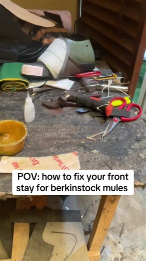 How to Fix Front Stay for Birkenstock Mules