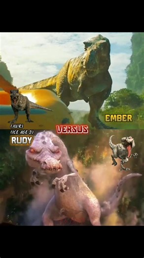 Ember (JWR) vs Rudy (Ice Age 3) | Happy 4th Of July