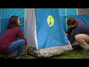 How to Set Up Your Coleman Tenaya Lake Fast Pitch 8-Person Cabin Tent with Closet for Storage