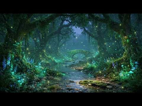 Enchanted Forest Stream ✨ 432Hz Healing Music | Magical Nature Ambience for Sleep & Relaxation