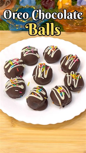 3 ingredients Oreo Chocolate Balls | Oreo Truffle #shorts #oreo #chocolate #viral #sweet #dessert