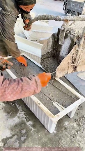 Traditional Concrete Construction Process: From Casting to Rebar Installation