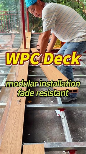 #Deck #decking #wpcdecking#wpcdeck #wpcflooring #wpcfloor #wpcmanufacturer #gardendecking #outdoordecking #outdoorflooring #3ddecking #3dfloor #Co-extrusiondecking #compositedecking