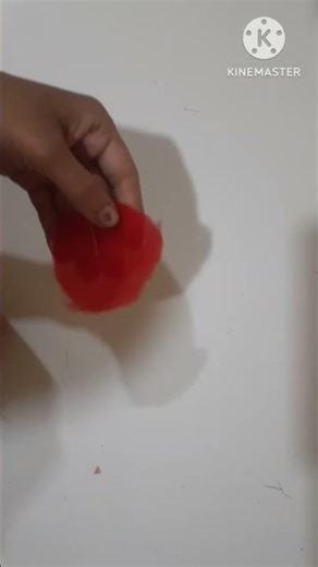 Red Net Fabric Flower 🌹 | Easy DIY Hair Clip & Dress Decoration #Shorts