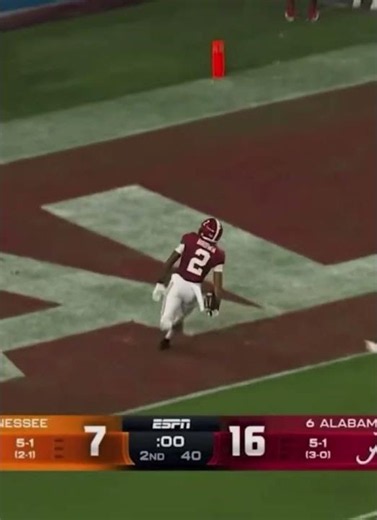 Zabien Brown 99-Yard PICK SIX vs Tennessee 😱 | Alabama Defensive TD