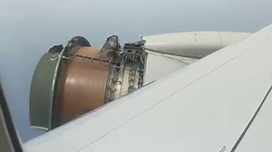 TERRIFYING TRIP: Here's a look at frightening video inside the United flight traveling from SF to Hawaii after one of its engines failed over the Pacific. Full story here: http://abc7ne.ws/2HefTOm (Video: Erik Haddad/Twitter) | ABC7 News