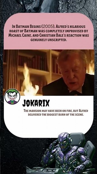 Alfred's Hilarious Roast of Batman Improvised by Michael Caine in Batman Begins