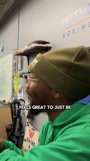 Tim Witherspoon Jr on Instagram: "Just us. A desk. A conversation about being. Small moment, big vibes. ✨"