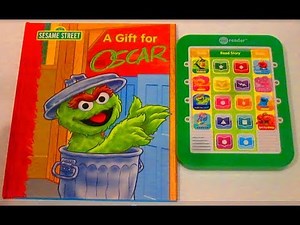 MeReader Sesame Street "A Gift for OSCAR" Story Reader