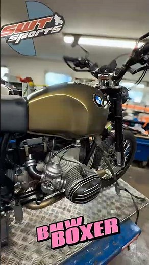 SWT-128 BMW Motorrad Boxer – Klassischer Rahmenumbau mit Upside-Down-Gabel und Zentralfederbein