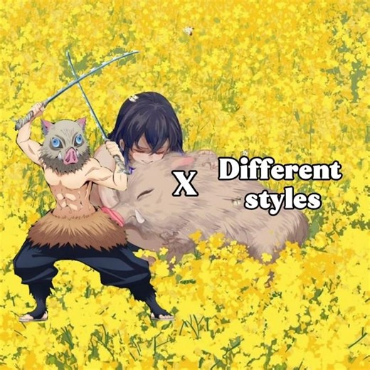 Inosuke X different styles💚 #inosukehashibira #demonslayer #kimetsunoyaiba #kny #animeedit #anime