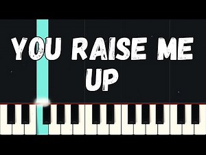 You Raise Me Up - Josh Groban | Beginner Piano Tutorial Easy