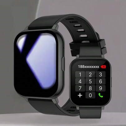This Popular Smart Watch Features A 1.83-Inch Full-Touch High-Definition Screen, Supporting Wireless Calling, Text Message Alerts, Alarm Clock, Multiple Sports Modes, Remote Photography, Music Playback, And Other Functions. This Is A Multi-Functional Smart Watch Compatible With IOS And Android Smartphones. It Makes An Excellent Gift For Holidays Such As Valentine's Day, Easter, Mother's Day, Father's Day, Halloween, Thanksgiving, And Christmas. | SHEIN