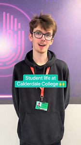 Hear what Adam, Elizabeth, Maddie and Javani have to say about student life at Calderdale College! ✨ Find your course and join Team Calderdale today 👉 calderdale.ac.uk/courses #CalderdalesCollege | Calderdale College