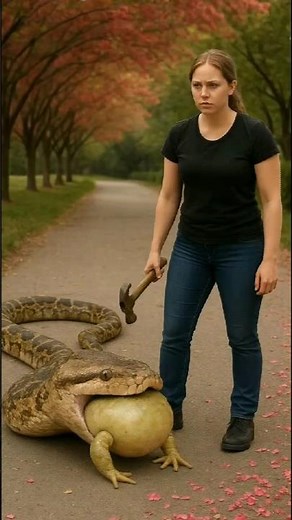 🐍snake rescue white python from giant log #snake #snakerescue #shortsfeed #shorts #humanity #rescue