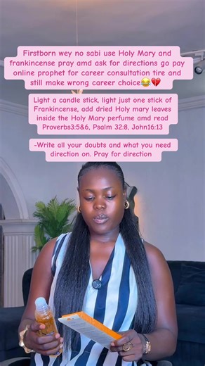 - Add Holy Mary perfume in your bathing water every night for 7 nights, pay attention to your dreams, and everythin around you in the next one month👌💯 If you don’t get a valid and clear directional instruction in 7 - 14days…. I will delete this account✅💯 🗣️God can be trusted🫶🏾💕 #c#creativelasheyp#prayerforprotectionpiritual awakening Fragrance perfumes Perfume bottle Arch Angel Michael Psalms 91 Perfume tok Firstborn Special prayer for firstborn