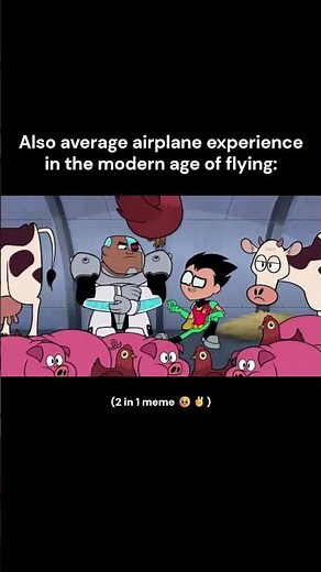 teen titans go fly a nerfed pan am clipper #memes #aviation