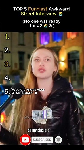 Top 5 Funniest Awkward Street Interview Moments 😭💀 #funny #memes #viralshorts