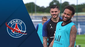 201K views · 10K reactions | Hard work, rondo, possession, shooting practice on small nets & football tennis with our strikers. Du travail physique, des toros de la conservation de balle, de la précision sur les petits buts & du tennis-ballon avec nos attaquants. | PSG - Paris Saint-Germain | Facebook