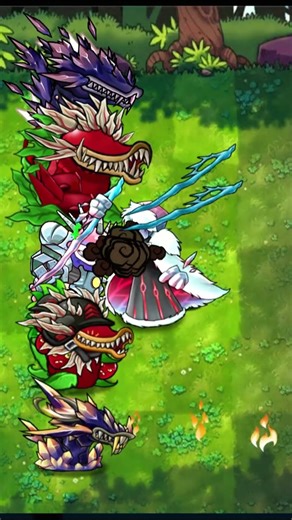 PVZ 3.1.1 Chomper Familys vs Ice-borg Executrix Mk.Alpha #games #pvz #gameplay #pvzmobile #fusion