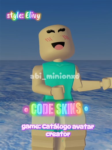 • SKINS ELIVY CODE • game: catálogo avatar creator Espero les guste 💗 no flop plss // resubido pq me equivoque de audio y quedo en flop 😃 // #roblox #foryoupage #tutorials #inspo #ideas