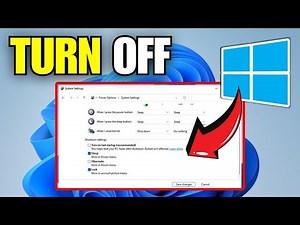 How To Disable Fast Startup in Windows 11 (2025)