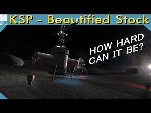 Assembling a Base on the Surface of The Mun | KERBAL SPACE PROGRAM Stream Edit