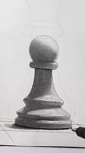 Like drawing, chess requires patience, practise and dedication. @dejvid.knezevic blends the two together seamlessly using his rOtring Isograph 0.1 | Rotring