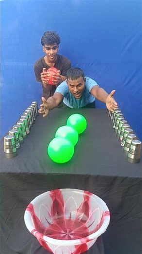 Amazing big ball funny challenge ✅#shorts #games