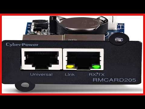 Manage Your CyberPower UPS Systems Remotely with the RMCARD205 Network Management Card