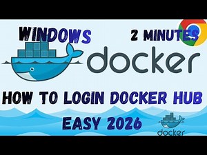 How to login SignUp into DockerHub account in 2026
