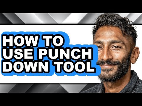 How to Use Punch Down Tool - Step by Step