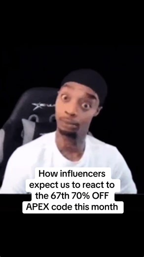 Influencer Reactions to 70% Off APEX Code