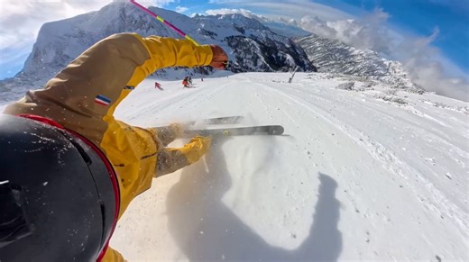 Snowbird, UT, Report: The Tram Opens on Day #2 of the Season for 3,240-Vertical-Foot Runs - SnowBrains