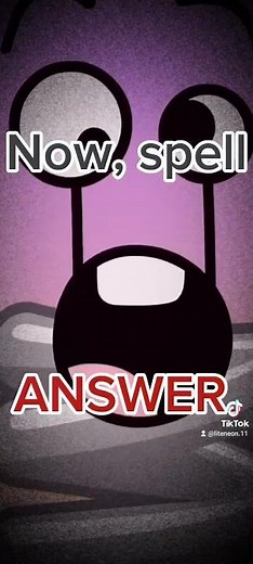 [Flash Warning] [III 14 SPOILERS] Now spell answer || Inanimate Insanity Springy and Bot edit