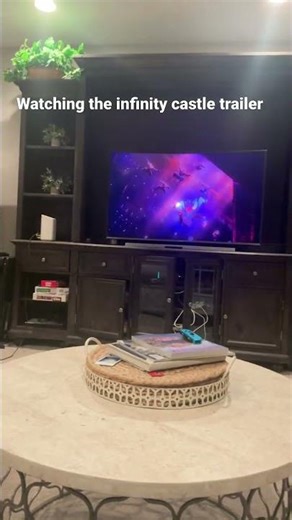 Watching demon slayer infinity trailer