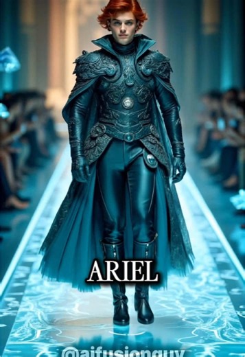 Male Disney Princess Fashion Show #princess #male #disney #aiart #fusion #fashion