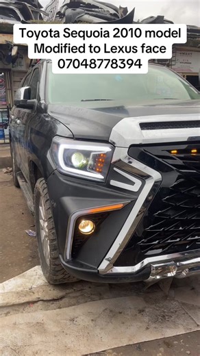Toyota Sequoia 2010 Model Upgraded to Lexus | Car Spare Parts Shop
